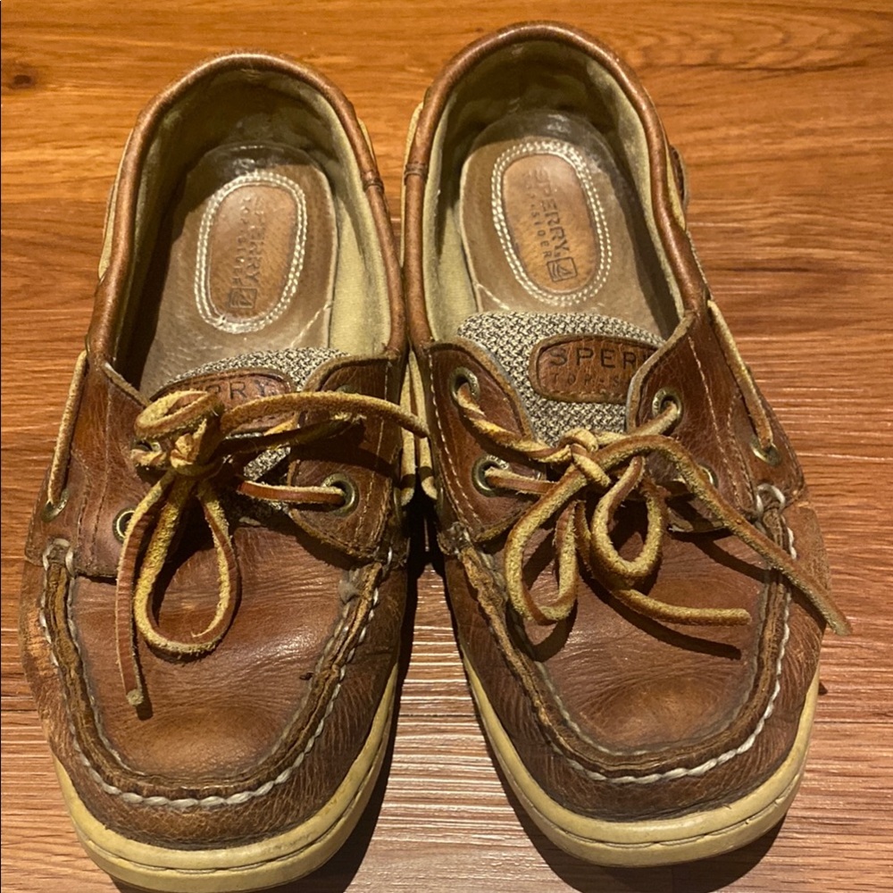 Sperry Brown Leather Loafers - Picture 7 of 7